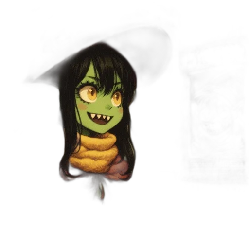 creature, mask, hat, face transparent PNG cut-out