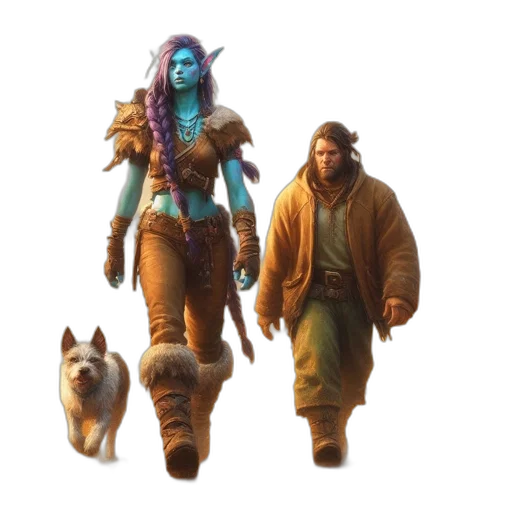 creature, concept art, fantasy art, pixel art transparent PNG cut-out