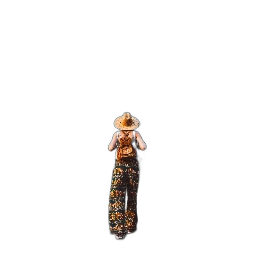 jewelry, dress, staff, hat transparent PNG cut-out