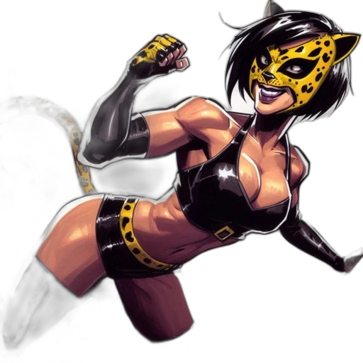 mask, comic book art, concept art, fantasy art transparent PNG cut-out