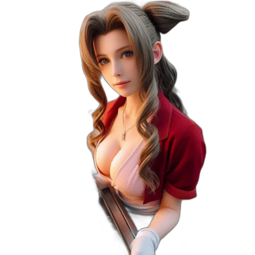 dress, staff, face, fantasy art transparent PNG cut-out