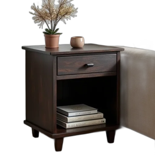furniture, 3d render, photorealistic, earth tones transparent PNG cut-out