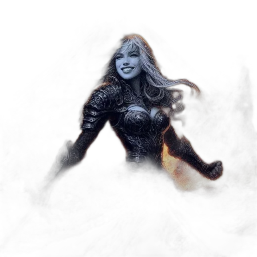 comic book art, fantasy art, concept art, watercolor transparent PNG cut-out