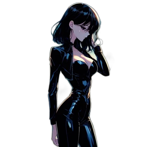 dress, comic book art, concept art, cartoon transparent PNG cut-out