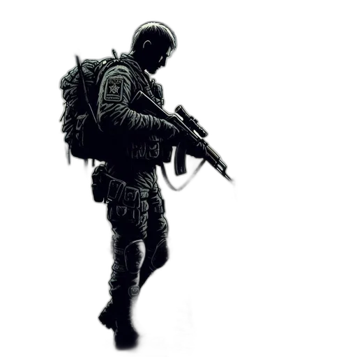 weapon, staff, jacket, sword transparent PNG cut-out