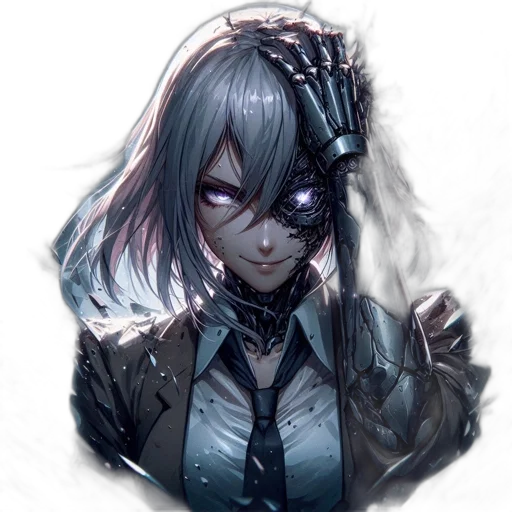 mask, robot, staff, face transparent PNG cut-out