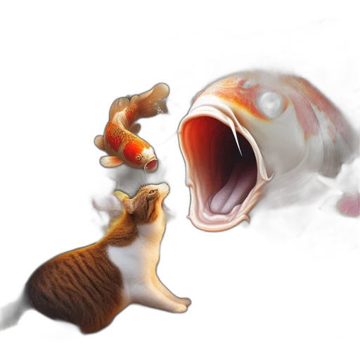 animal, creature, concept art, 3d render transparent PNG cut-out