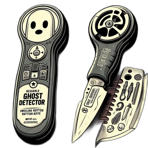 weapon, staff, gadget, named transparent PNG cut-out