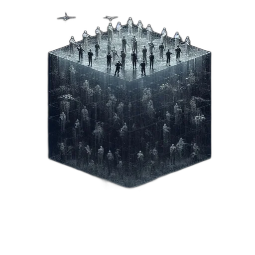 crown, umbrella, tree, creature transparent PNG cut-out