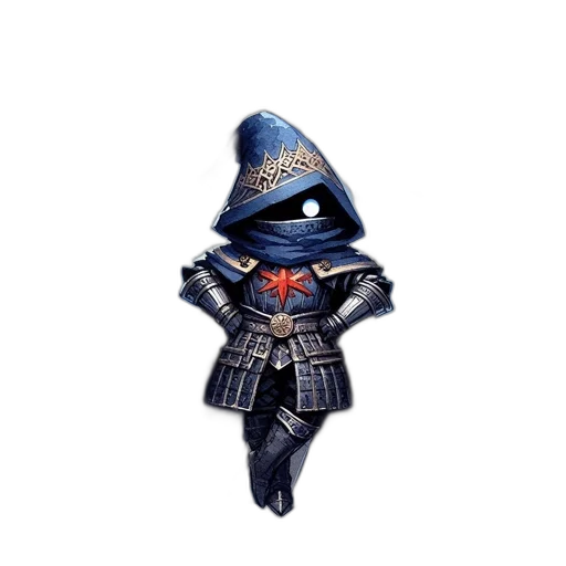 staff, jacket, mask, sword transparent PNG cut-out
