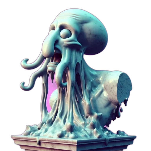 creature, crown, staff, hat transparent PNG cut-out