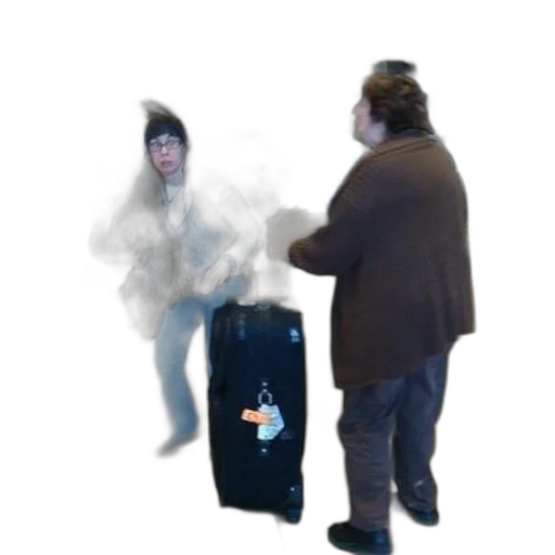 jacket, staff, robot, mask transparent PNG cut-out