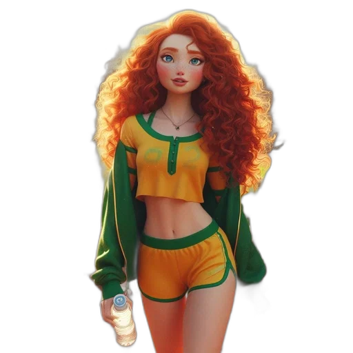 jacket, fantasy art, concept art, comic book art transparent PNG cut-out