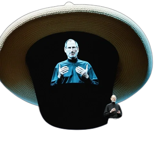 hat, mask, jacket, staff transparent PNG cut-out