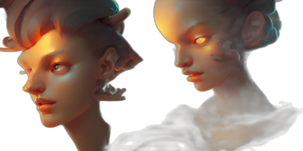 robot, face, mask, concept art transparent PNG cut-out