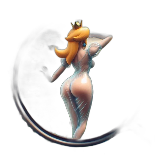 staff, hair, dress, jewelry transparent PNG cut-out