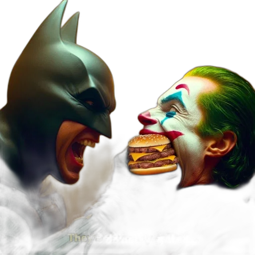 food, comic book art, concept art, photorealistic transparent PNG cut-out