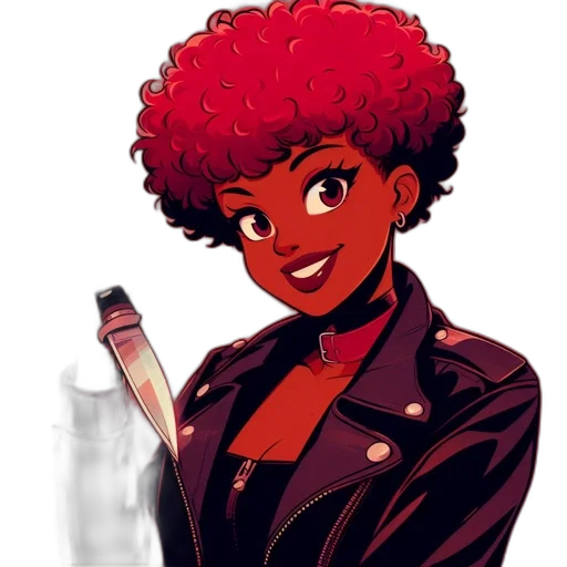 jacket, staff, cartoon, comic book art transparent PNG cut-out
