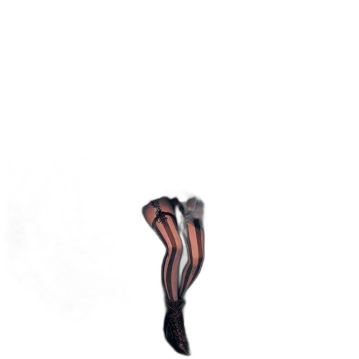 shoes, hair, dress, staff transparent PNG cut-out