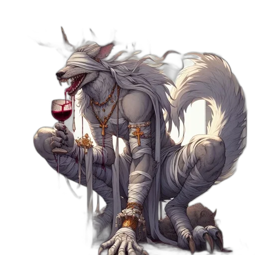 staff, dragon, creature, fantasy art transparent PNG cut-out