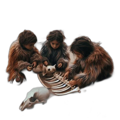animal, jewelry, hair, creature transparent PNG cut-out
