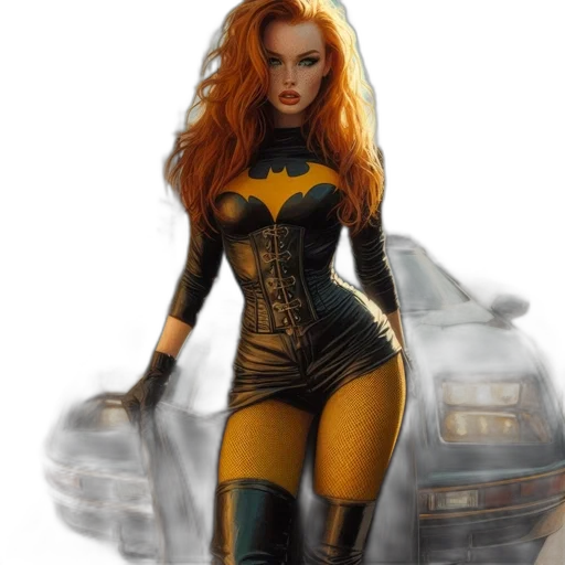 comic book art, concept art, fantasy art, photorealistic transparent PNG cut-out