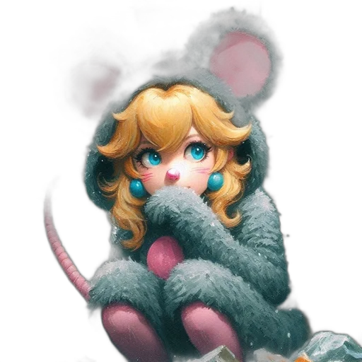 creature, staff, animal, mask transparent PNG cut-out