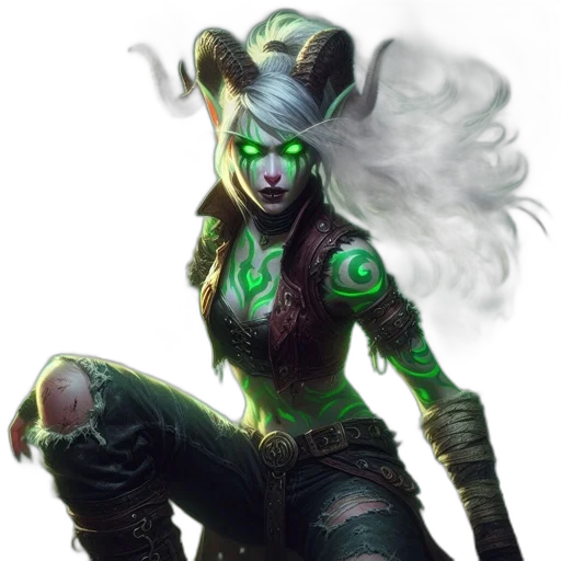staff, fantasy art, concept art, comic book art transparent PNG cut-out