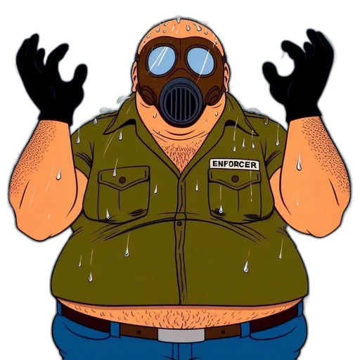 mask, jacket, creature, animal transparent PNG cut-out