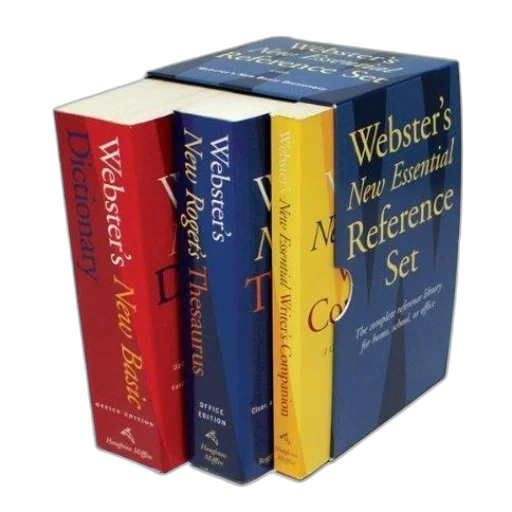 set, four, books, titled transparent PNG cut-out