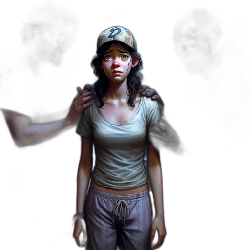 staff, weapon, hat, face transparent PNG cut-out