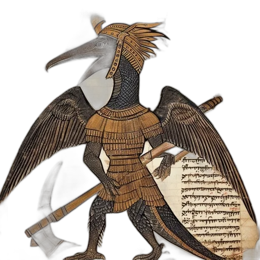 dragon, sword, staff, weapon transparent PNG cut-out
