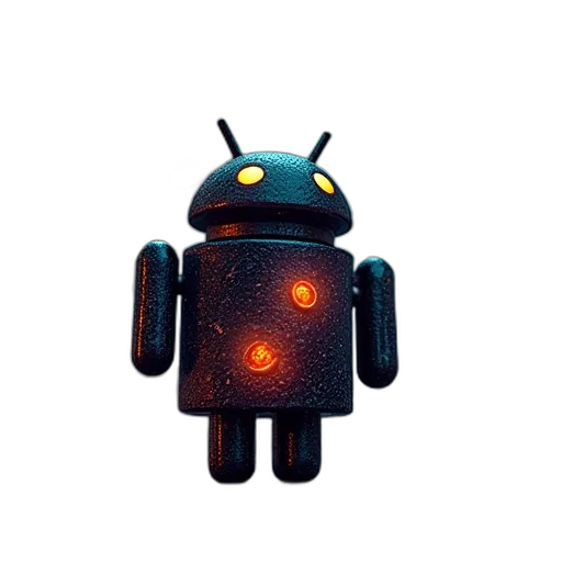 robot, pixel art, 3d render, concept art transparent PNG cut-out