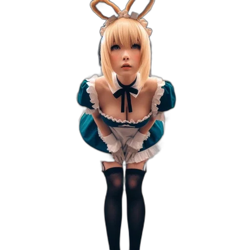 dress, staff, robot, mask transparent PNG cut-out