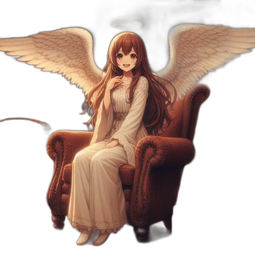 dress, dragon, furniture, staff transparent PNG cut-out