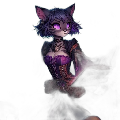 staff, mask, dress, creature transparent PNG cut-out