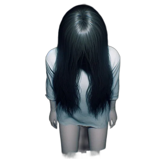 hair, dress, face, mask transparent PNG cut-out