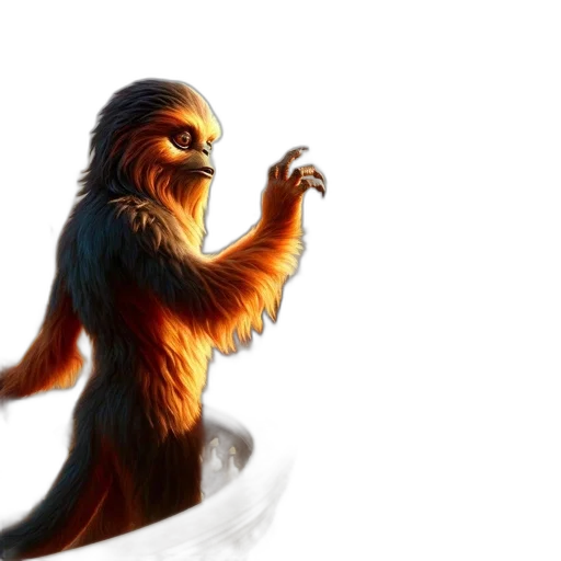 creature, animal, concept art, fantasy art transparent PNG cut-out