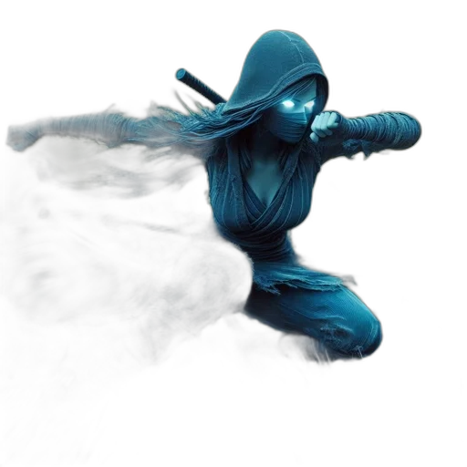 mask, staff, sword, robot transparent PNG cut-out