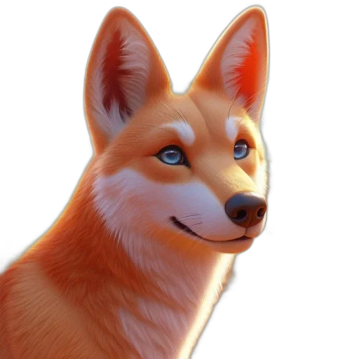 animal, staff, face, creature transparent PNG cut-out