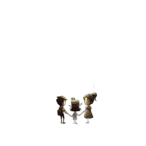 staff, robot, crown, creature transparent PNG cut-out