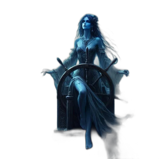 dress, concept art, fantasy art, comic book art transparent PNG cut-out