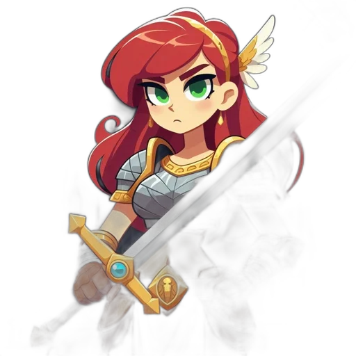 sword, staff, weapon, fantasy art transparent PNG cut-out