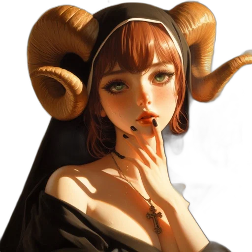 mask, staff, face, creature transparent PNG cut-out