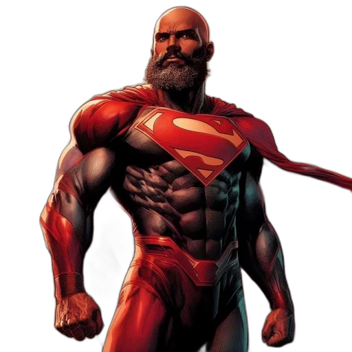 comic book art, concept art, unconventional, superhero transparent PNG cut-out