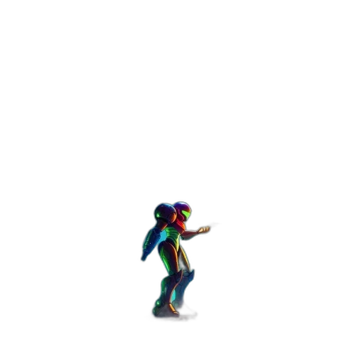 robot, creature, staff, weapon transparent PNG cut-out