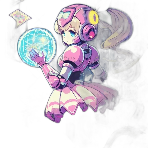 robot, staff, weapon, concept art transparent PNG cut-out