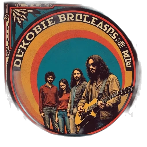 jacket, doobie, brothers, poster transparent PNG cut-out