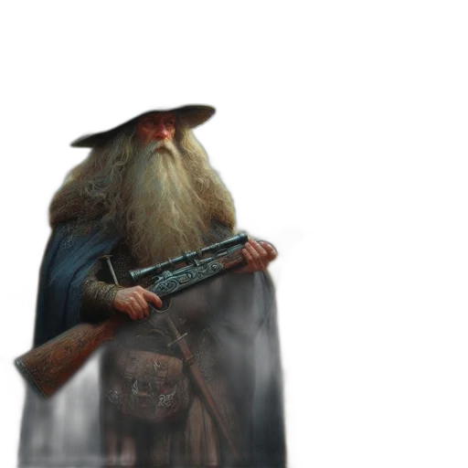 staff, hat, weapon, sword transparent PNG cut-out