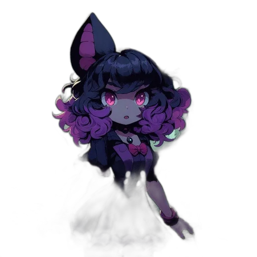 creature, staff, dress, flower transparent PNG cut-out